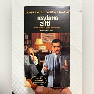 Analyze This VHS